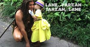 Lane as Jane Meets Tarzan at Walt Disney World Animal Kingdom