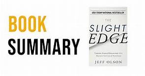 The Slight Edge by Jeff Olson Free Summary Audiobook