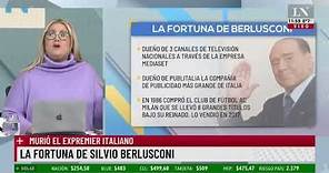 La fortuna de Silvio Berlusconi; murió el expremier italiano