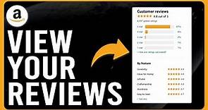 How to View Your Reviews on Amazon (How to Find Your Amazon Review)