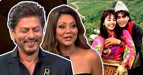 Shah Rukh Khan reveals how he pranked wife Gauri on their honeymoon