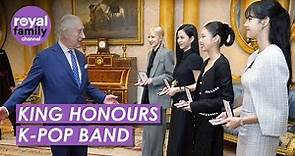 King Charles III Awards K-Pop Band 'Blackpink' MBE's