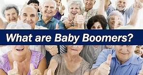 What are Baby Boomers?