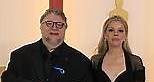 Guillermo del Toro walks the red carpet at the 2023 Oscars