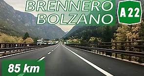 A22 | BRENNERO - BOLZANO | Autostrada del Brennero