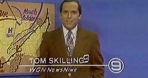 WGN Channel 9 - Tom Skilling Weather Update (1978)