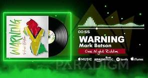WARNING (Official Visualizer) | MARK BATSON
