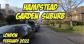 Hampstead Garden Suburb February 2022 #walkingtour