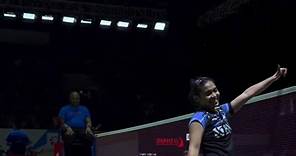 Nozomi Okuhara got a 👍 from Gregoria Mariska Tunjung. 🤩 #BWFWorldTour #IndonesiaMasters2024 | BWF — Badminton World Federation