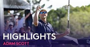 Adam Scott Round 2 Back 9 Highlights | 2022 Fortinet Australian PGA Championship