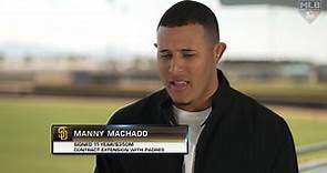 Yonder Alonso interviews Manny Machado