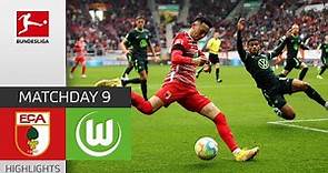 FC Augsburg - VfL Wolfsburg 1-1 | Highlights | Matchday 9 – Bundesliga 2022/23