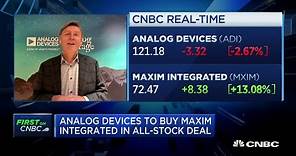 Analog Devices CEO Vincent Roche on plan to buy Maxim Integrated