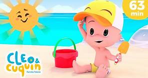 Vamos a la playa y más canciones infantiles para bebés con Cleo y Cuquín