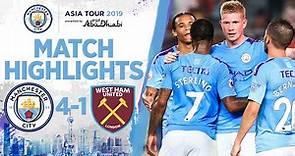 HIGHLIGHTS | Man City 4-1 West Ham I Premier League Asia Trophy