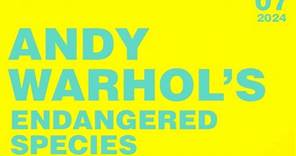 "Andy Warhol's Endangered Species" Open at the High Desert Museum TODAY!
