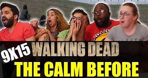 The Walking Dead - 9x15 The Calm Before - Group Reaction