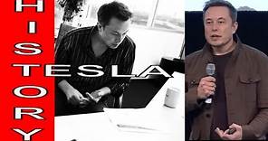 Elon Musk Explains Tesla Motors Electric Vehicle History