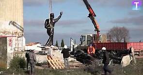 Adiós definitivo al monumento de Onésimo Redondo en Valladolid