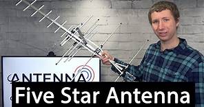 Five Star 200 mile Indoor/Outdoor Yagi HD TV Antenna Review