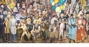 El mural "Sueño de una tarde... - Museo Mural Diego Rivera
