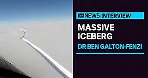 Massive iceberg, nearly the size of Hobart, breaks off from Antarctica | ABC News