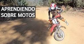 Cómo Conducir una Moto Enduro por Primera Vez! La Valentina Arriba de una Motocicleta!