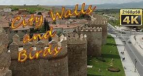 Avila, Walk on the City Walls - Spain 4K Travel Channel