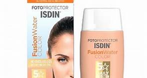 ISDIN Protector Solar Facial Fusion Water Color Medium FPS 50  50 ml Isdin | falabella.com