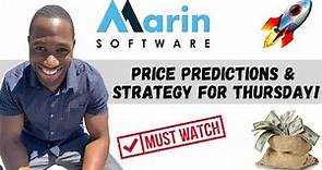 MRIN STOCK (Marin Software) | Price Predictions | Technical Analysis | Strategy For Thursday!