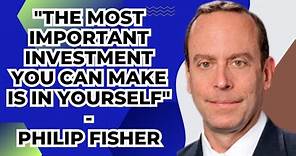 Qoutes Philip Arthur Fisher The Financial Investment