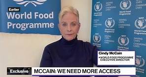 We Need More Access: WFP's Cindy McCain on Aid into Gaza