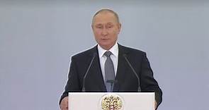 DIRECTO: Putin se reúne con graduados de las academias militares de Rusia