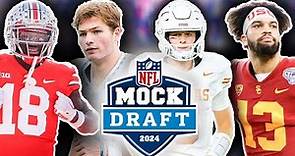 The OFFICIAL 2024 NFL First Round Mock Draft! (Midseason Edition 3.0!) || TPS
