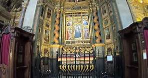 Tour of Chapel of the holy shroud , st john the baptist cathedral , oart 1 Turin Italy 26 June 19