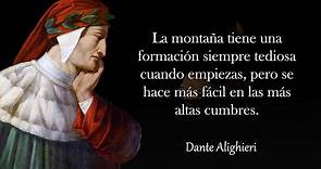 Las mejores frases de Dante Alighieri | Citas, aforismos, pensamientos sabios.