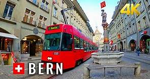 Bern Switzerland, the capital city of Switzerland, the old town of Bern, UNESCO World Heritage Site