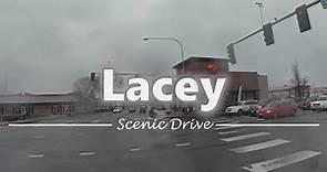 Driving in Downtown Lacey, Washington - 4K60fps