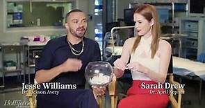 Fishing for Questions- Jesse Williams & Sarah Drew