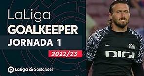 LaLiga Best Goalkeeper Jornada 1: Stole Dimitrievski