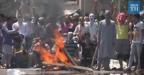 Unrest in the Kashmir Valley