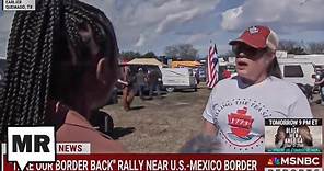 Conservative Protester Realizes 'Border Crisis' Might Be BS