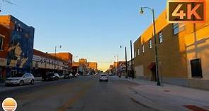 Mineral Wells, Texas. An UltraHD 4K Real Time Driving Tour of a Texas Town.