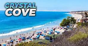 Walking Crystal Cove Beach, California