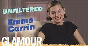 The Crown's Emma Corrin On Body Hair & Becoming Princess Diana By Watching 'Cat Videos' | GLAMOUR UK