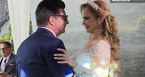 ¡Vivan los novios!  Así fue la lujosa boda de Ana Patricia Rojo con Mauricio (VIDEO)