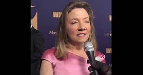 Julie Zackary ('Nimona' producer) on 2024 Women in Film Oscar Party red carpet