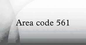 Area code 561