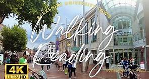 Walking Tour of Reading, England UHD 4K | Oracle Shopping Centre | September 2022