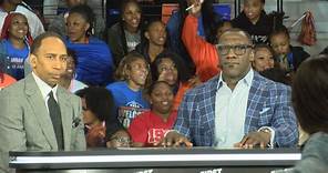 Stephen A Smith and Shannon Sharpe hosts ‘First Take’ live at Savannah State University